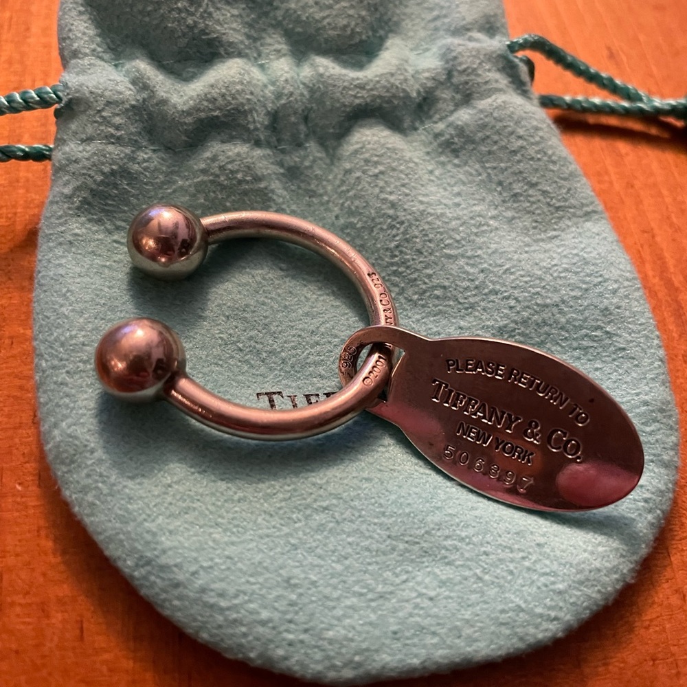 Tiffany key ring, 925 silver